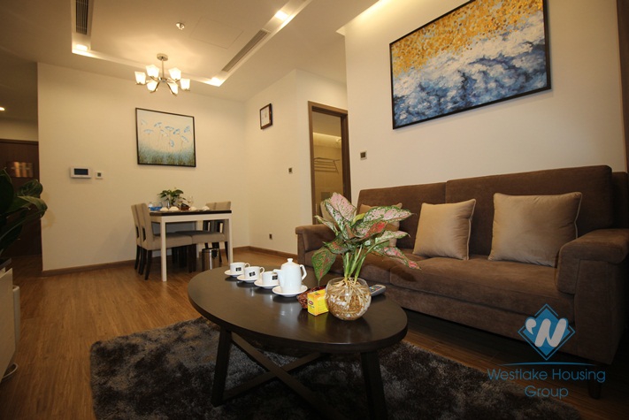Luxury one bedroom apartment for rent in Vinhome Metrpolis, Ba Dinh district, Ha Noi